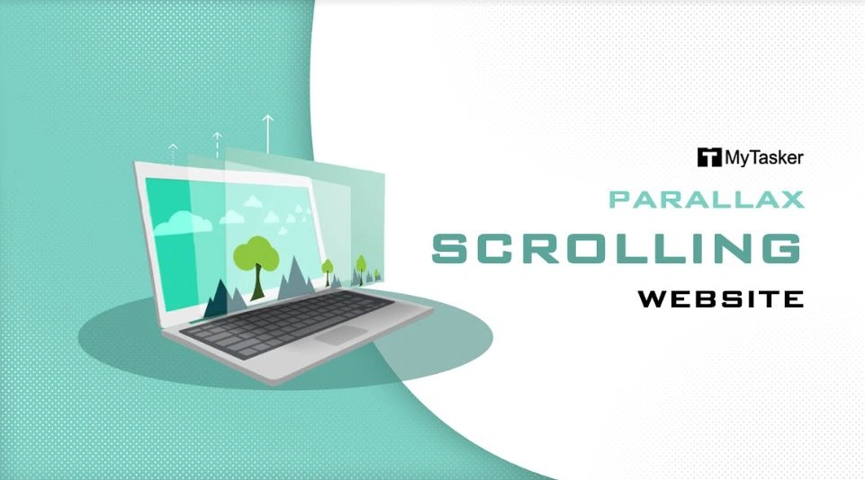 Example Of A Parallax Scrolling Website Design Layout